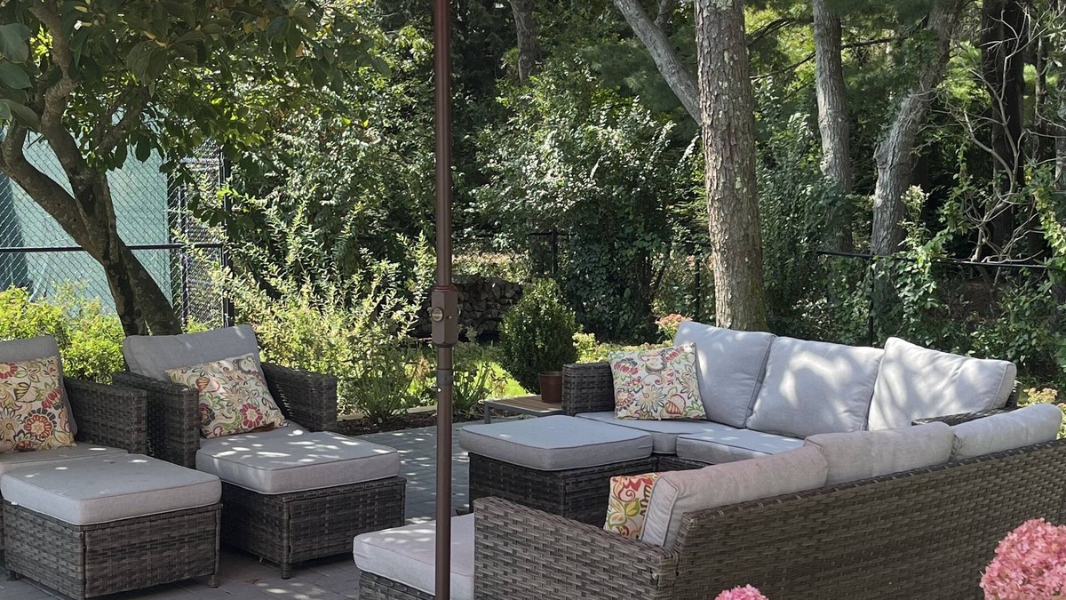 East Quogue House | Resort-like home with NEW KITCHEN, private tennis court, heated pool, & hot tub