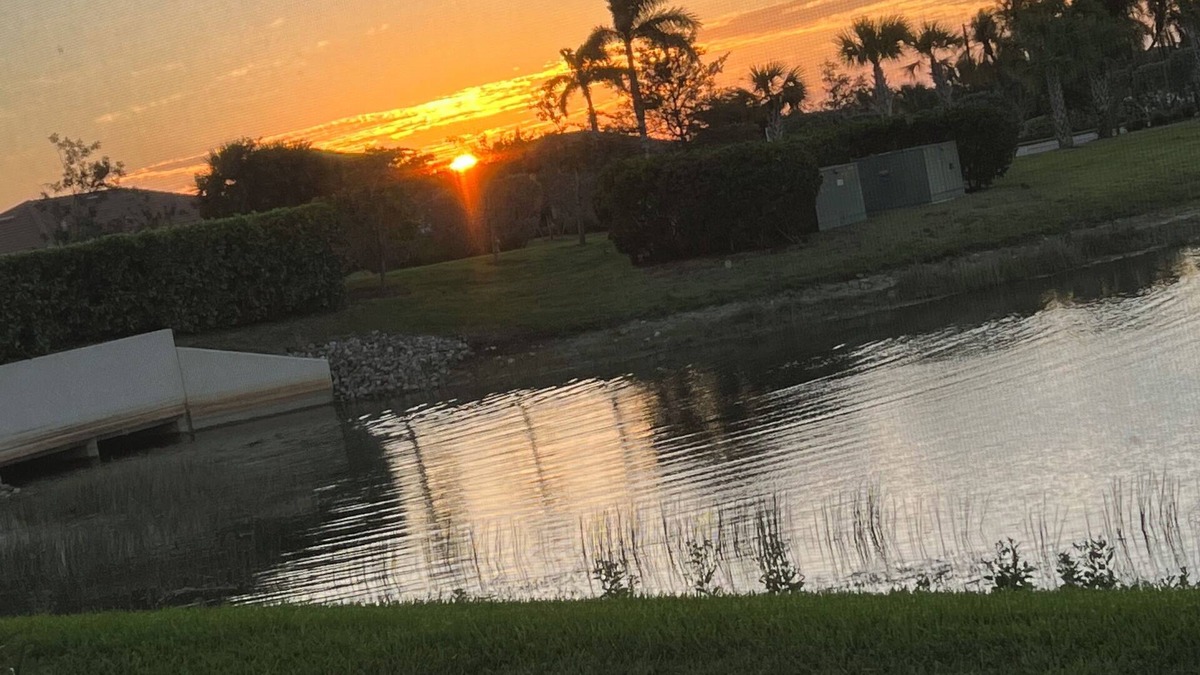 Pelican Preserve Condo | Resort Style 55+ Community! Includes golf cart and amazing sunset views!