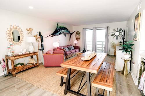 Tybee Island Apartment | Resort views - Huge Balcony - Steps to the beach!