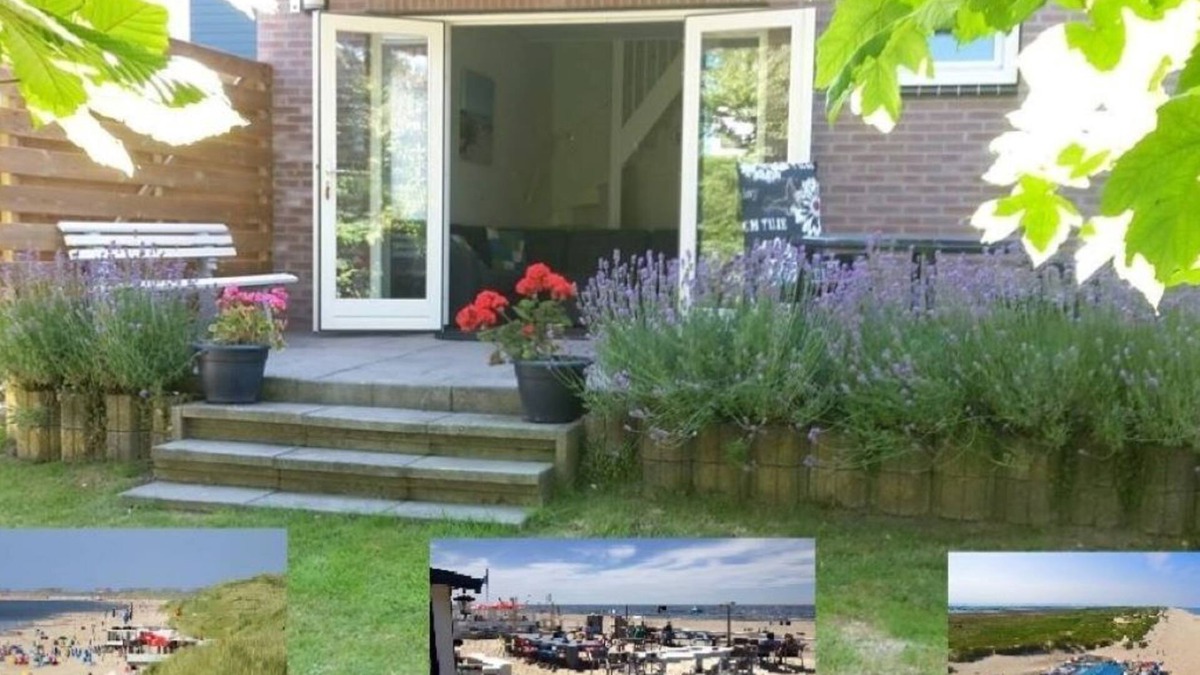 t Zand House | Rest, walk and enjoy the wide beach and in April Tulips!