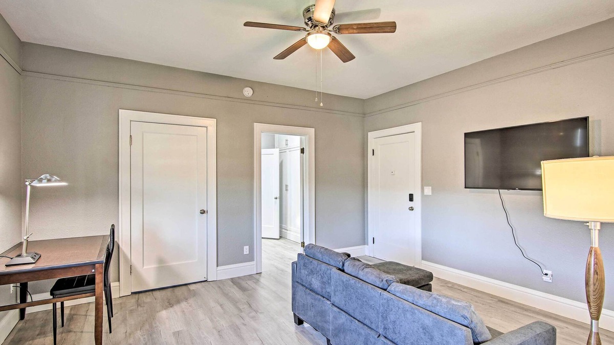 Enid Apartment | Restored Enid Apt ~ 1 Mile to Historic Downtown!