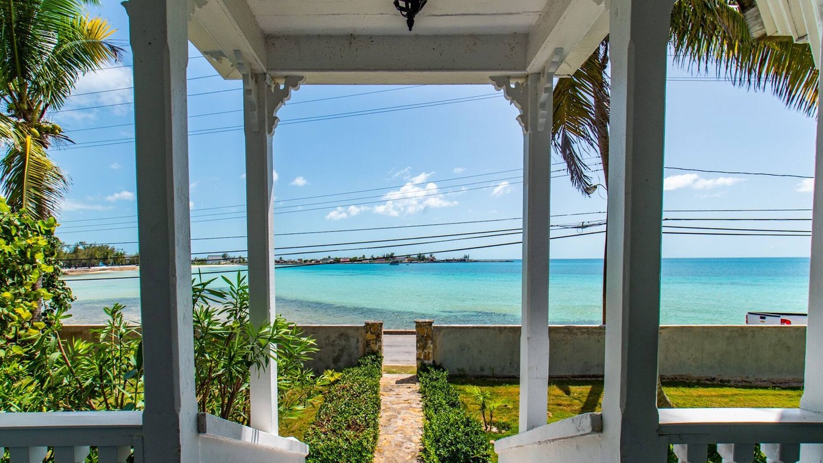 Governor's Harbour House | Restored Historic Waterfront Captains Estate, Sunset Views, Walk to Beach