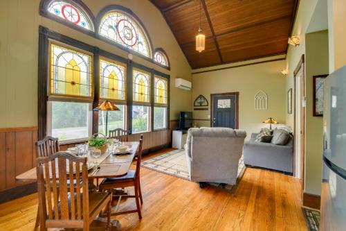 Ovid Apartment | Restored Ovid Church Near Cayuga Lake Wine Trail