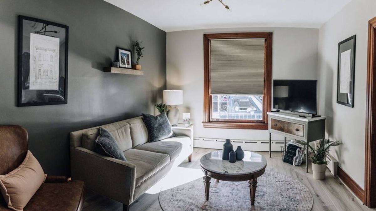 Pottsville House | Restored Pottsville Townhome - Centrally Located!