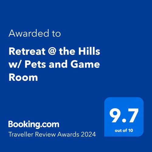 Branson Apartment | Retreat @ the Hills w/Pets and Game Room