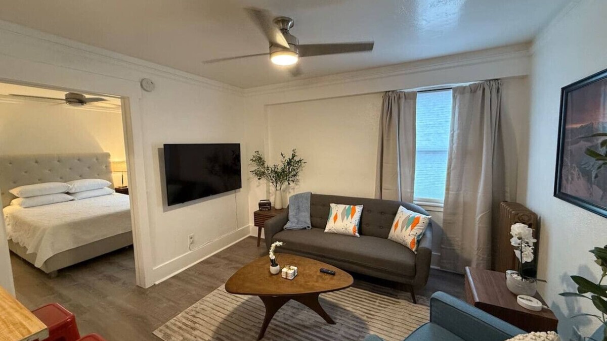 Downtown Klamath Falls Apartment | Retro Haven in 1930s Gem 312