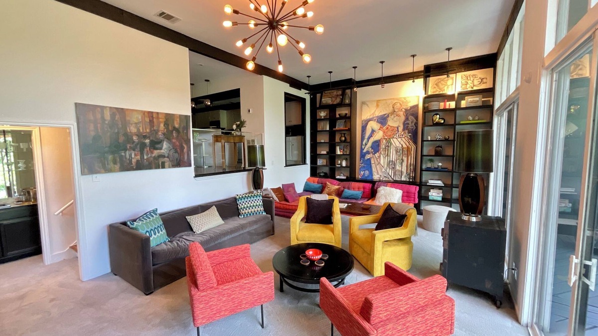 The Villages House | Retro Meets the Wild on the Buffalo Bayou, Take a Step Back to the 60's