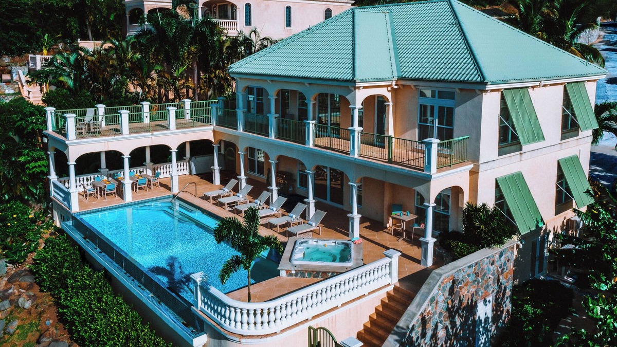 Contant Farms Villa | Revel in Timeless Luxury at this RARE Beachfront 4-Bedroom Villa on St. John