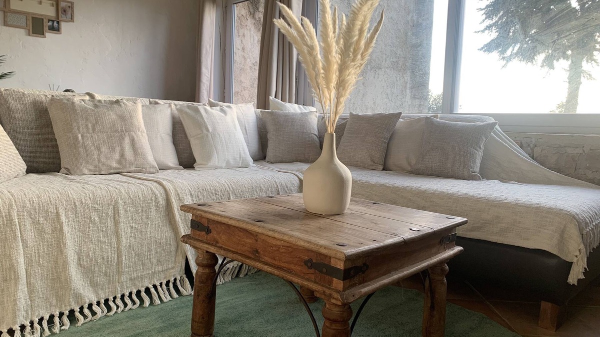 Peille Apartment | Rez de Villa Avec Jardin Barbecue