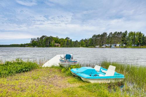 Rhinelander House | Rhinelander Vacation Rental with Yard on Venus Lake!