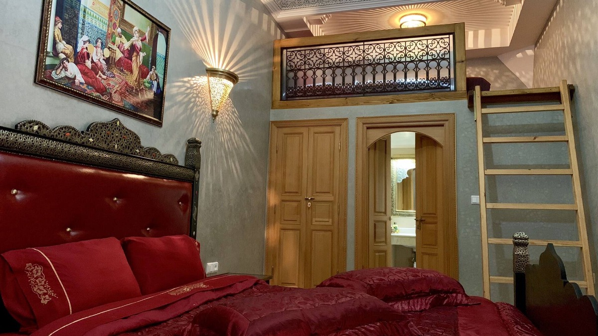 Riad Zitoun Jdid House | Riad Miral - Private Family Room in Marrakech Medina