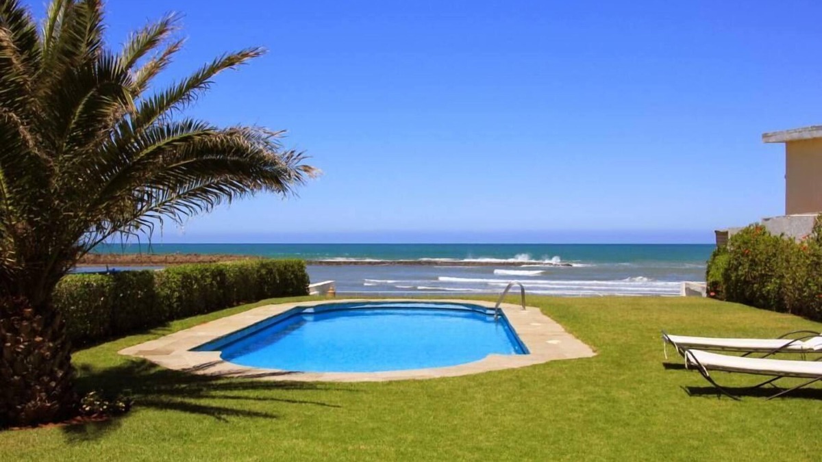 Skhirat-Temara Villa | Riad Sana – Skhirat – Lovely well fitted seafront villa with pool and big garden