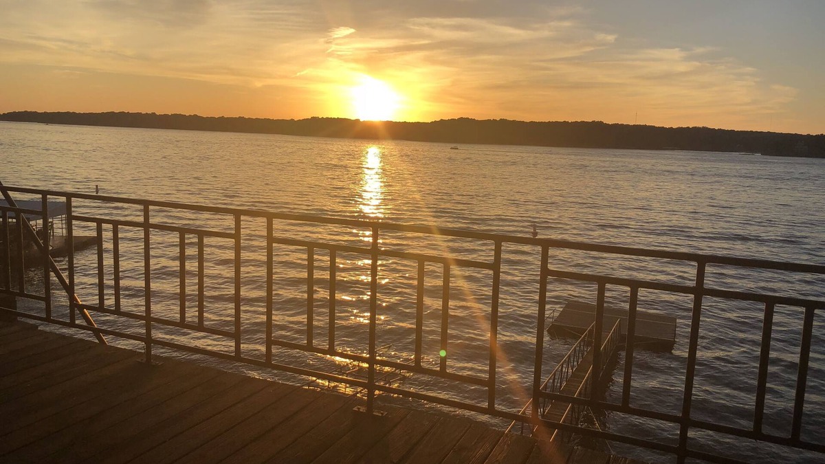 Eucha House | Right on the water, best view on the lake!