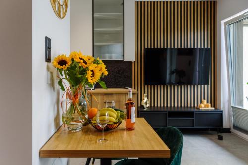 Kielce Apartment | Rio - Apartament Plaza Tower - Targi Kielce - Faktura VAT- INVOICE - Air Condition