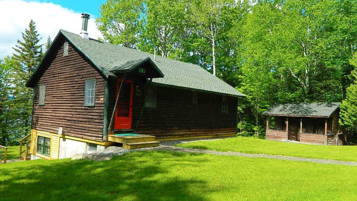 Rangeley Plantation House | Rissbern II - Very charming and private setting on over 400ft of frontage on Rangeley Lake