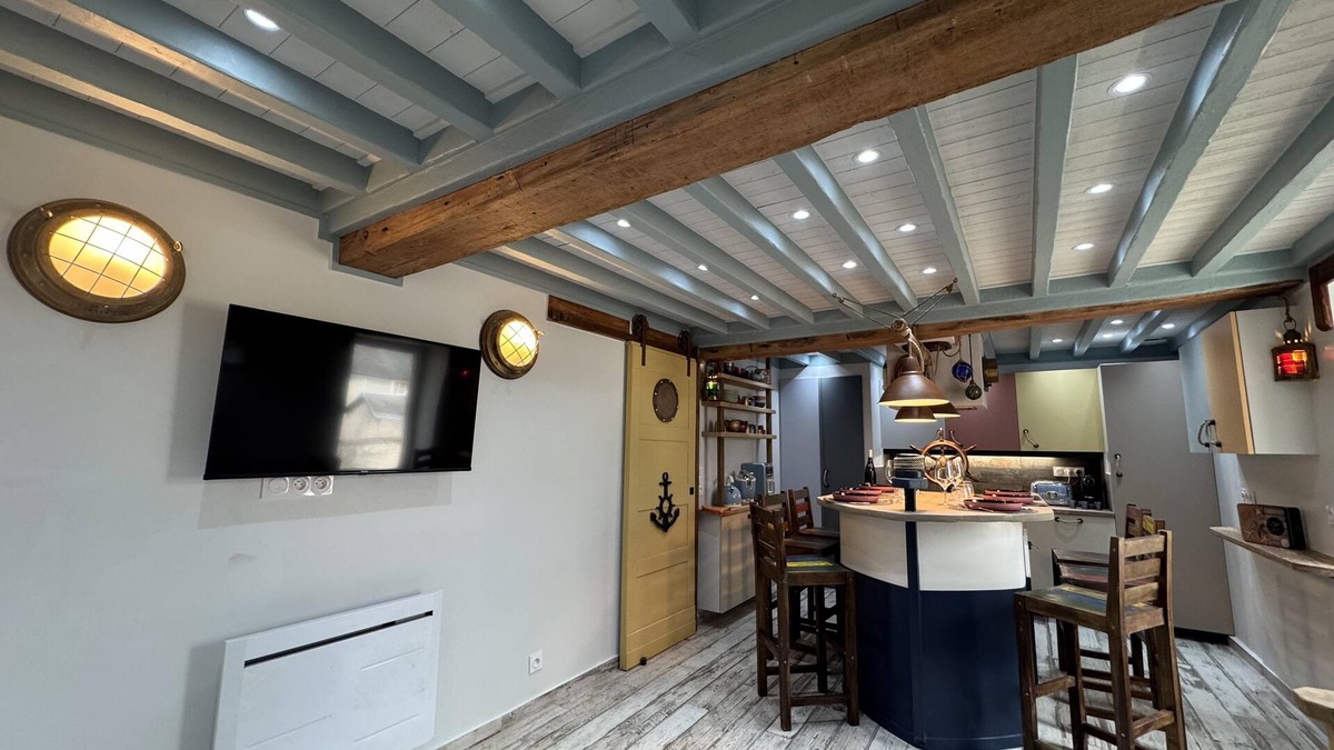 Ouistreham Apartment | Riva Bella Marine for 6 people Boat-Style Apartment