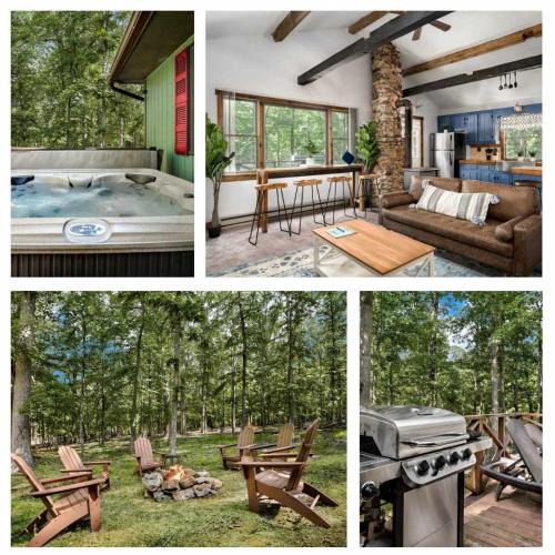 Great Cacapon House | River Access Cabin w Hot Tub Kayaks WiFi Grill