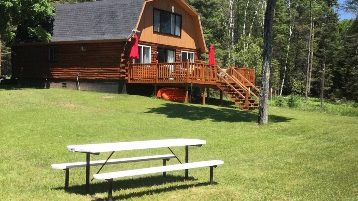Cornell House | River Front Log Cabin