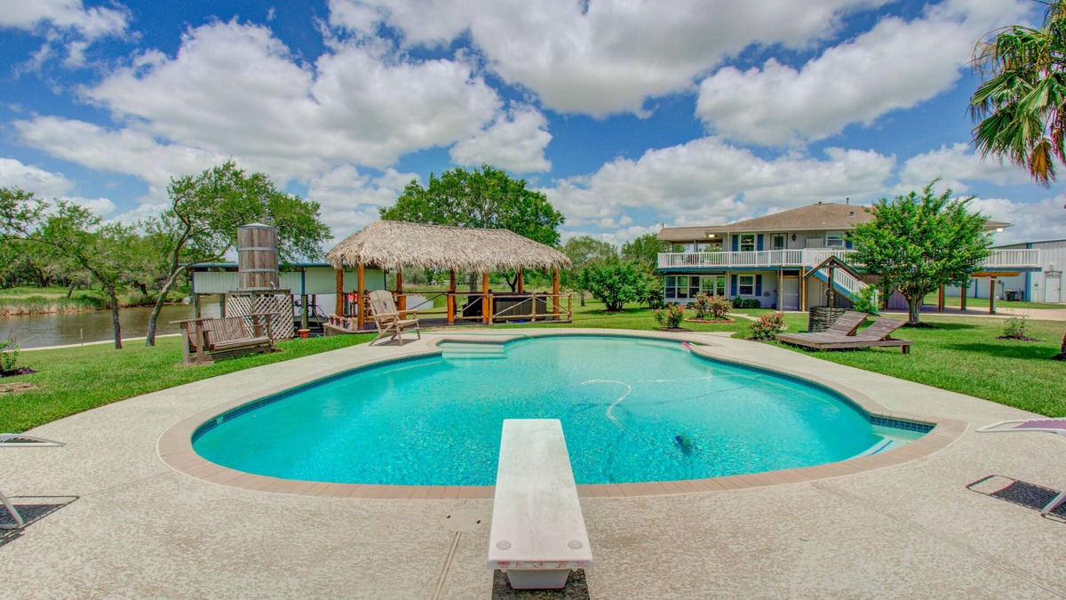 Alvin House | River Front W/Pool - Relax ~ Chocolate Bayou Ranch Home