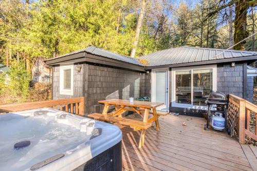 Zigzag House | Riverbend Cabin 1 - Lolo Bungalow