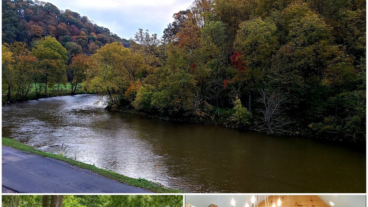 Tannersville House | RiverBerry - Mountain Cottage on Riverfront - Secluded Comfort - Pets Stay Free!