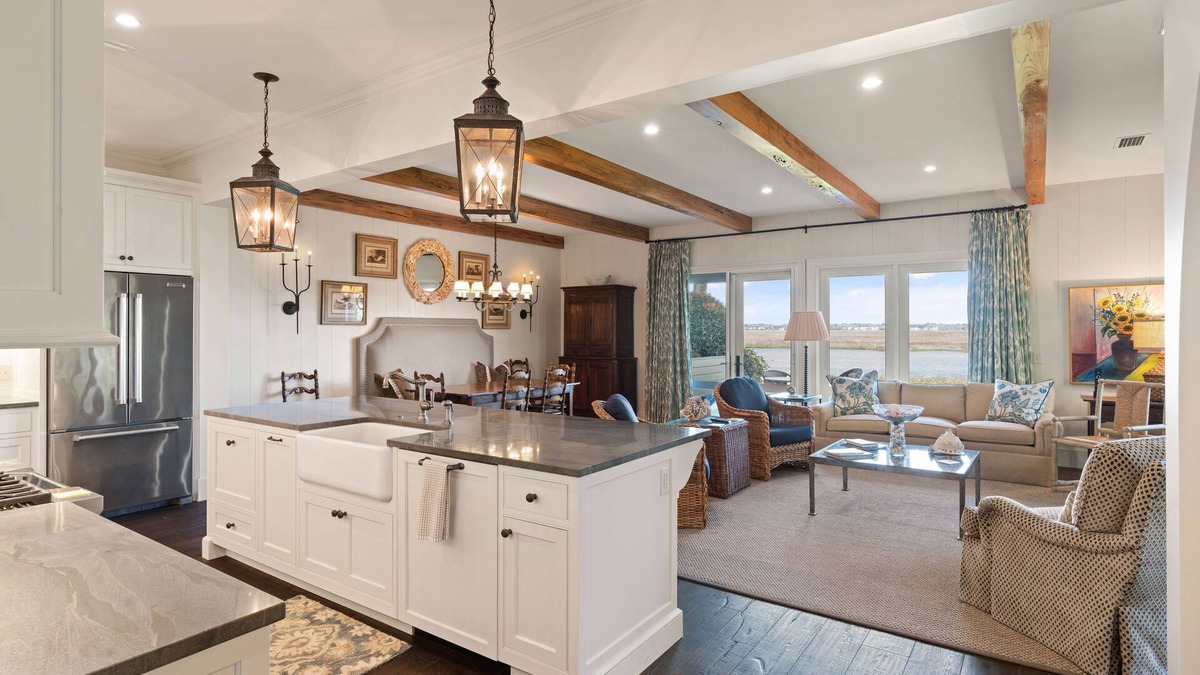 Sea Island House | Riverfront 3 Bd, 4 Bath, Renov. Sea Island Home, 2 Blks to Cloister, Beach Club