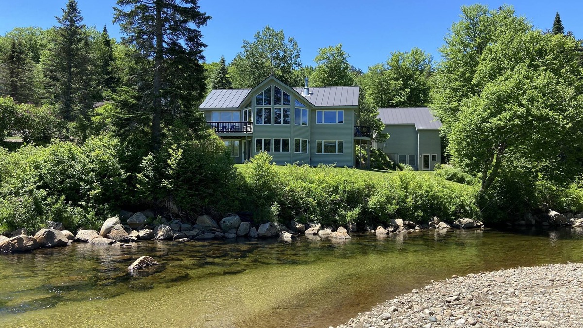 Bretton Woods House | Riverfront Bretton Woods Home - A/C, Wifi, Private, Quiet, Views, LOCATION!