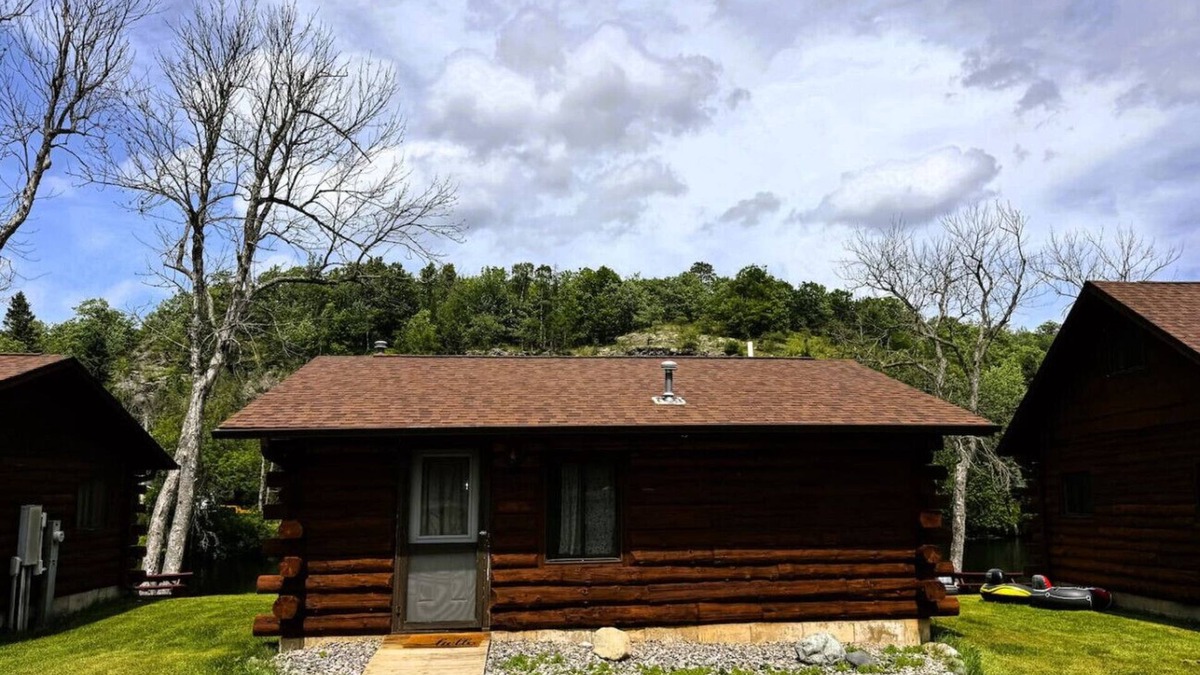 Crystal Falls Cabin | Riverfront Cabin #4.