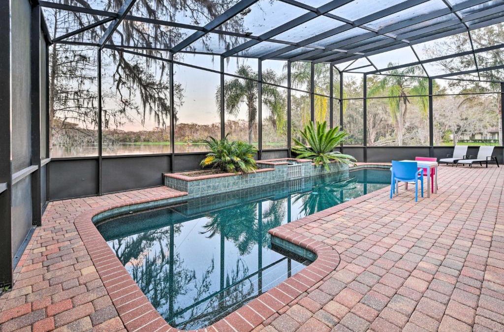 Glenwood House | Riverfront DeLand Home with Pool, Near Daytona!