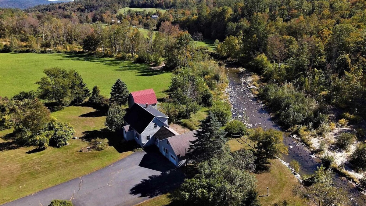 Chester House | Riverfront, family fun, amazing rec room, close to Magic & Okemo