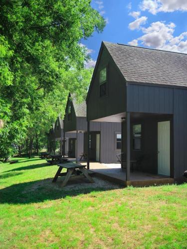 Caplinger Mills House | Riverfront Getaway Cabin #1 - Sleeps 4
