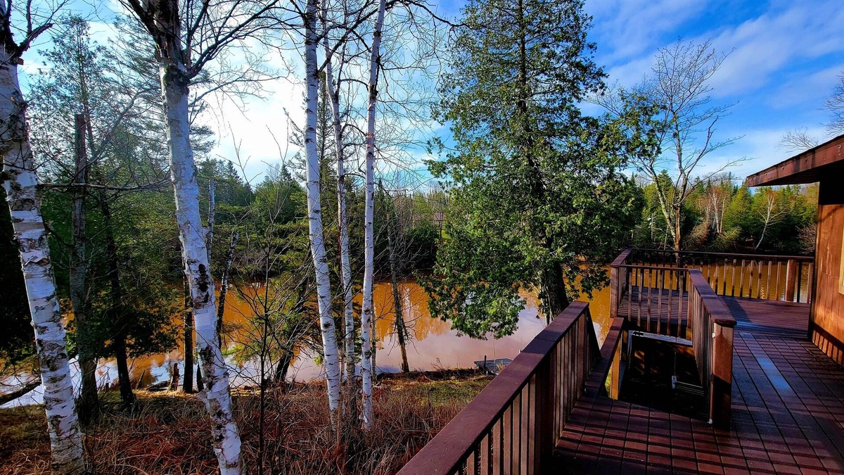 Hessel House | Riverfront Home~On ATV Trails~Near Mackinac Island