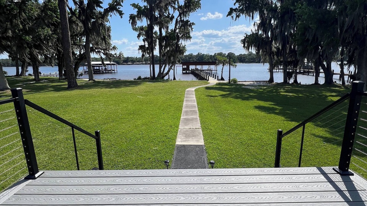 Georgetown House | Riverfront Home with Private Dock! Quick Boat Ride to the Springs!
