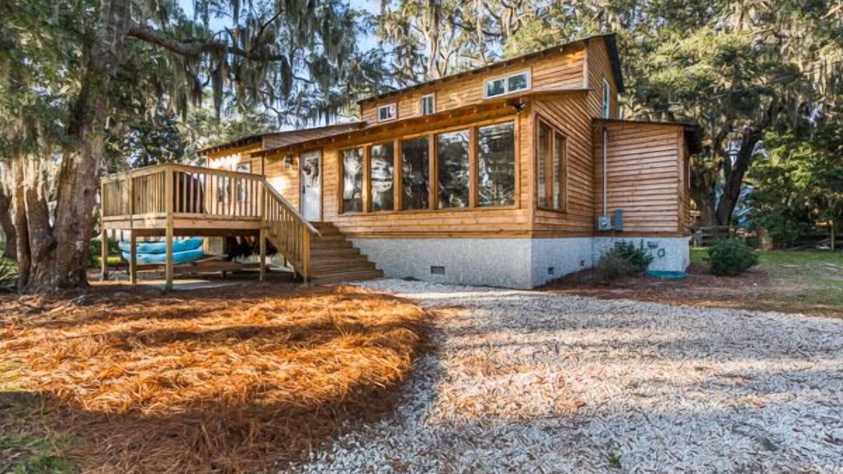St. Simons Island House | Riverfront House With Dock Sleeps 8