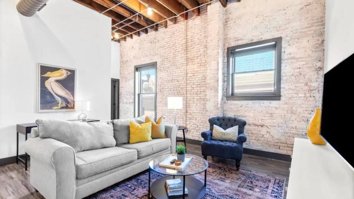 Downtown St. Louis Apartment | Riverfront Loft - Arch, Convention Center, Casino