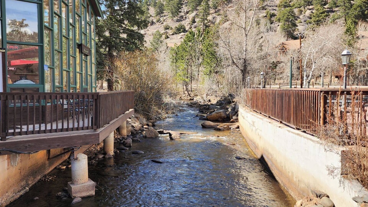 Estes Park Hotel | Riverfront Pool Motel, Views HK