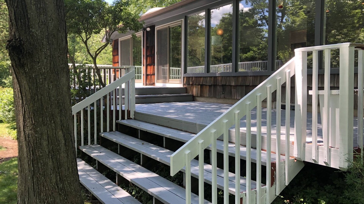 Weston House | Riverfront retreat in the woods of scenic Weston, Connecticut.