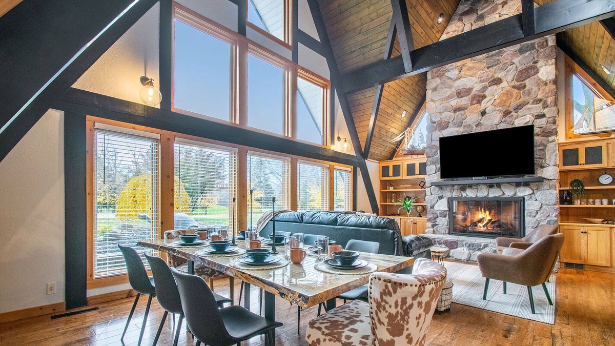 Bristol House | Riverhaven! Gorgeous A-Frame On St Joe River!