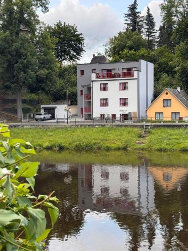 Zelezny Brod Apartment | Riverside Apts - kola v ceně-free bikes, Greenway Jizera
