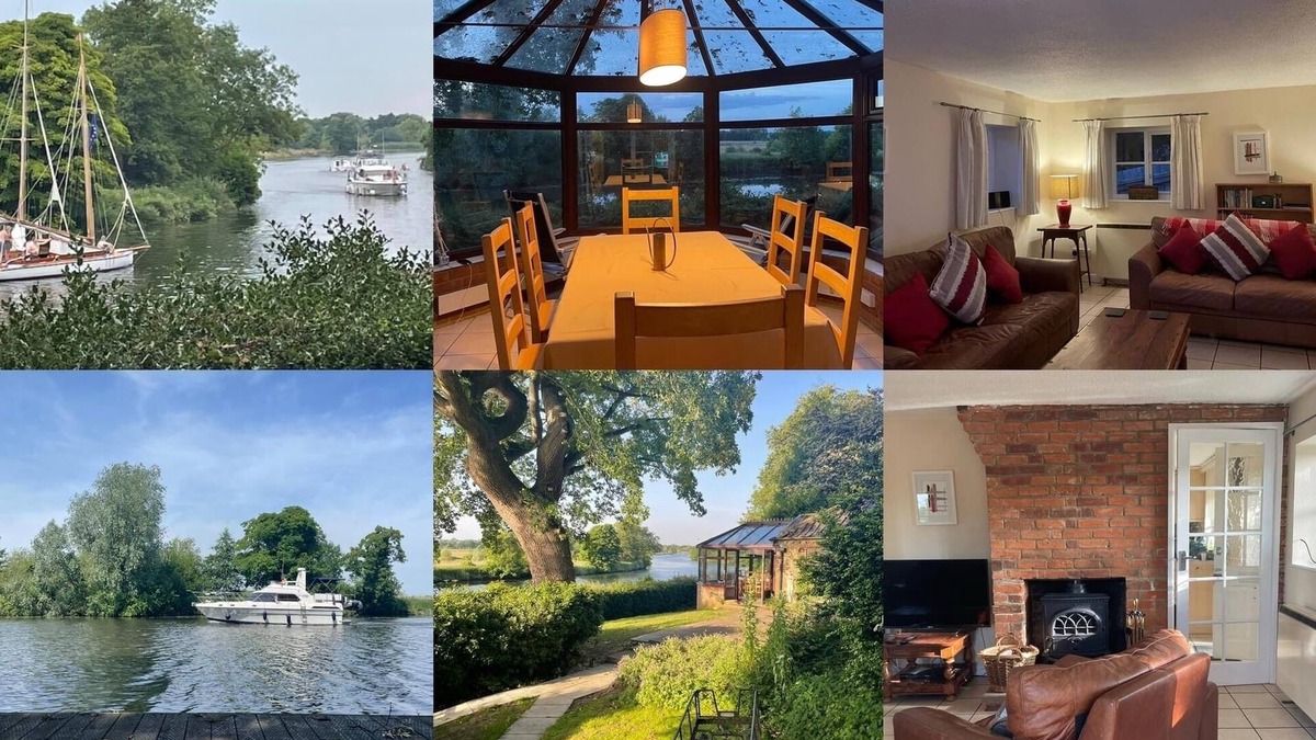 Bramerton Cottage | Riverside cottage in idyllic location with private mooring.Great for fishing!