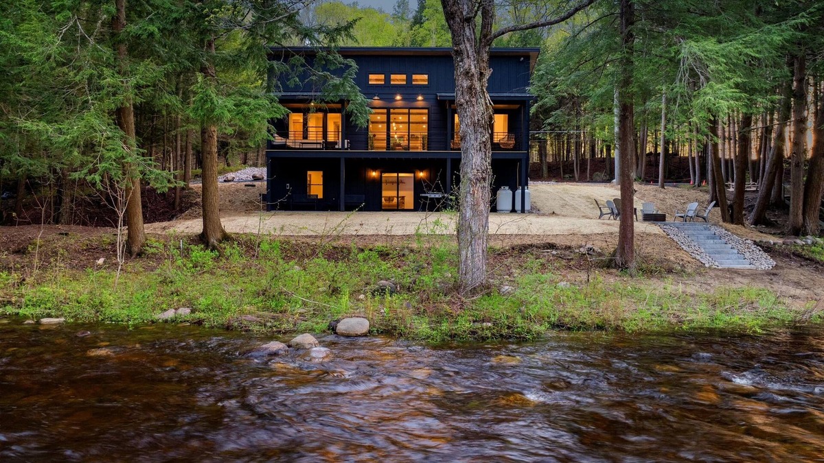 Boonville House | Riverside Lodge, a Modern Adirondack Getaway