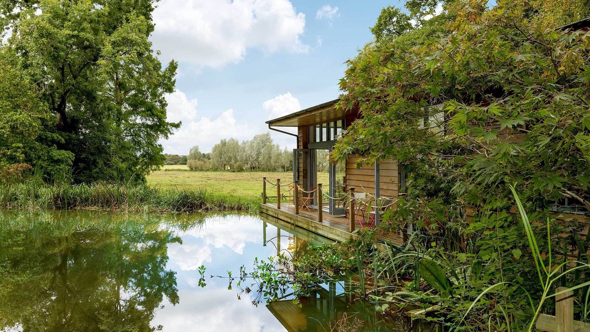 New Forest District Ski Chalet | Riverside Lodge and Camping Pod in the New Forest