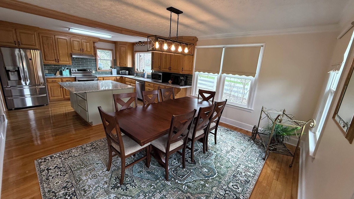 Fries House | RIVERSIDE RETREAT - an outdoor enthusiasts and bikers DREAM Location!