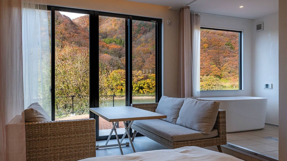 Tozawa Cottage | RMOGAMI A Type RoomFamilyfriendly Private Sauna 4 Single Beds/Mogami-gun Yamagata
