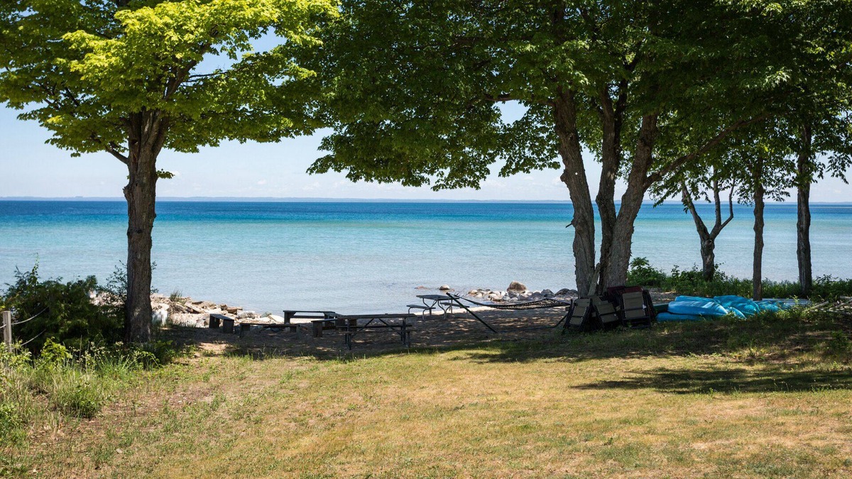 Northport House | ROBY’S RETREAT - Immaculate 9 BR Beachfront Home on Grand Traverse Bay Sleeps 20