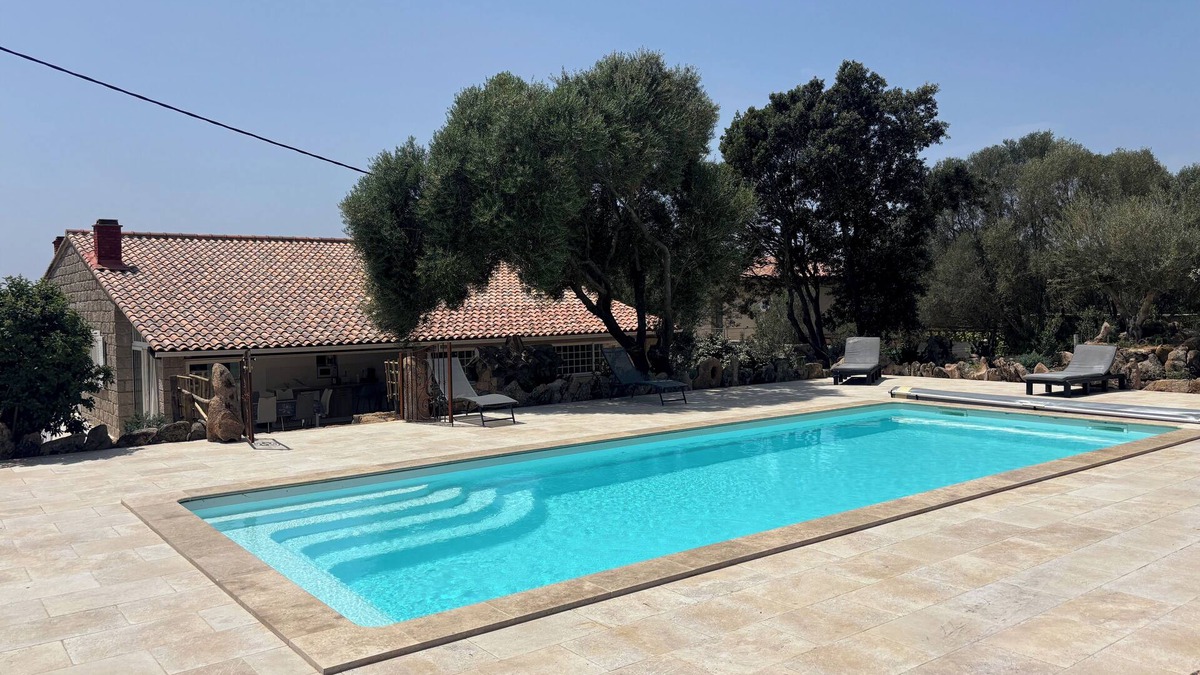 Sartene Villa | "Roccapina - Exceptional villa in Sartène