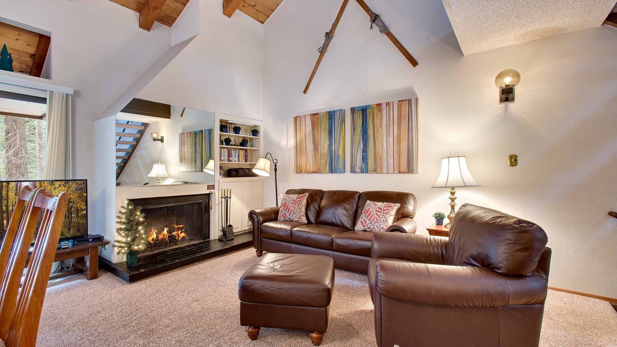 Carnelian Woods House | Rock Beach: 3 BR, 2 BA Townhouse in Carnelian Bay, Sleeps 8