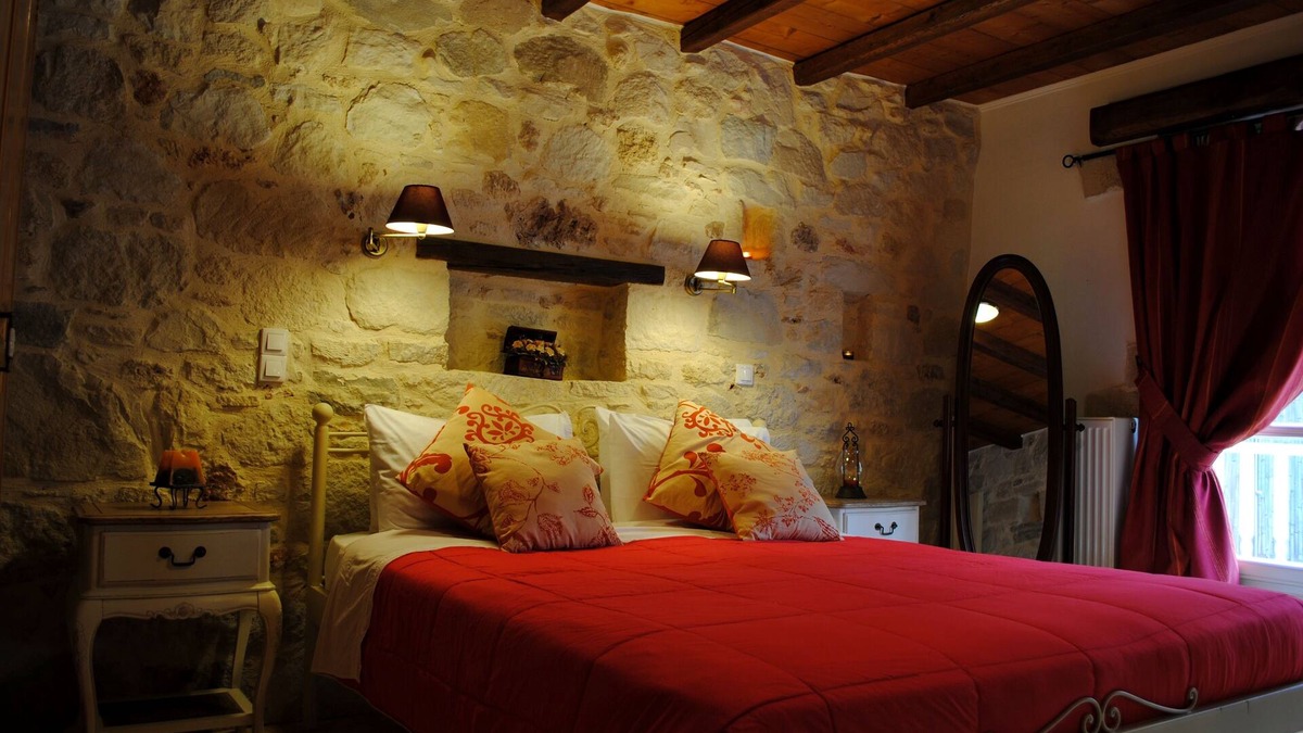 Platanias Town Villa | Rock House's Villa Rhapsody Luxurious Secluded Villa with Private Pool, garden.