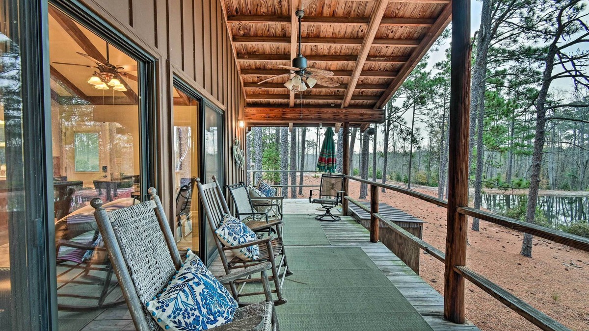 Cordova Cabin | Rockingham Cabin on 75 Acres w/Lake Access!