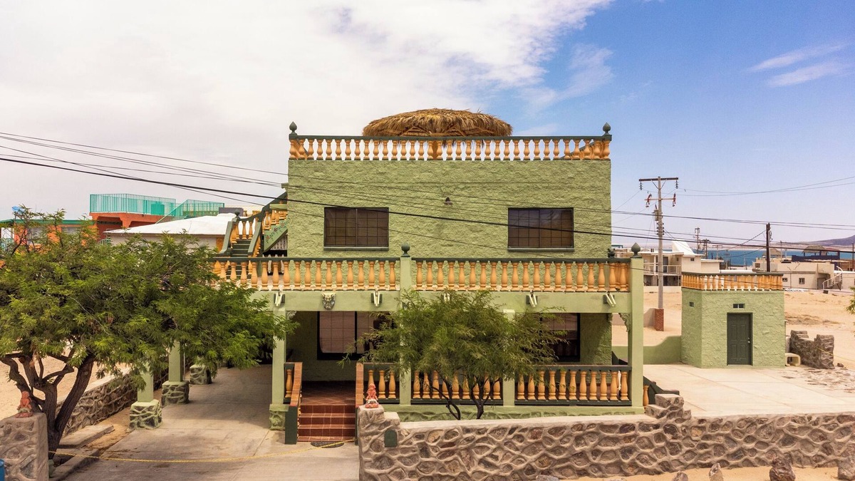 La Choya House | Rocky Point Rooftop Margarita Deck with Ocean Views, Sleeps 8, Steps From Beach!